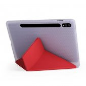 Galaxy Tab S7 T870 Kılıf Kalem Bölmeli Standlı Smart Cover - 5