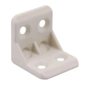 Mobilya Dolap Köşe Bağlantı Sabitleme L Gönye 25x25x25 mm Krem (10 ADET) - 3