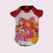 Cute Girl Special Sweatshirt Orta ve Büyük Irklar İçin - 4
