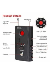 GİZLİ KAMERA ARAMA DEDEKTÖRÜ GSM CİHAZ BULUCU - 6