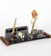 Kadın Eczacı Biblolu Masa İsimliği Hediye Kristal Masa İsimlik thumbnail 7