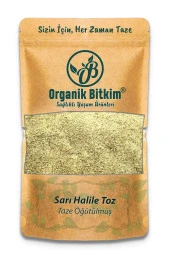 Organik Bitkim Sarı Halile Toz (Öğütülmüş) 500 gr - 1