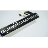 DK Tuning Supercharged Bagaj Siyah Logo Arma Mini Cooper İle Uyumlu - 1