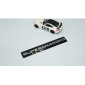 DK Tuning Supercharged Bagaj Siyah Logo Arma Mini Cooper İle Uyumlu - 2