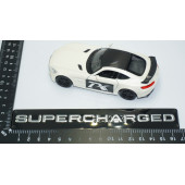DK Tuning Supercharged Bagaj Siyah Logo Arma Mini Cooper İle Uyumlu - 4