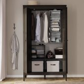Kapaklı Kulplu Kutu Gri IKEA 35x50x30 cm Kulplu Düzenleyici , Organizer Hurç - 3