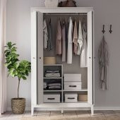Kapaklı Kulplu Kutu Gri IKEA 35x50x15 cm Kulplu Düzenleyici , Organizer Hurç - 3