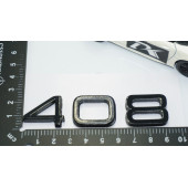 DK Tuning Peugeot 408 Ön Panjur 2022+ Parlak Siyah ABS Logo Amblem - 4