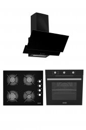 ALVEUS  ECOPLUS SİYAH (TURBO FANLI) 3 LU SET (AD07-A10-AF860) - 1