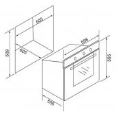 Alveus Ecoplus Beyaz (Turbo Fanlı) 3Lü Ankastre Set (Ad07-A10-Af860) - 7