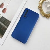 Huawei P Smart 2021 Lansman Likid Silikon Kamera Korumalı Kılıf thumbnail 10