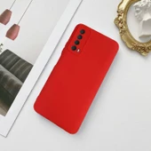 Huawei P Smart 2021 Lansman Likid Silikon Kamera Korumalı Kılıf thumbnail 4