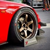 Yokohama Advan 3d Lastik Yazısı Kauçuk - Full İçerik Uygulama Aparatlı - A+ Dayanıklı Ürün - 1