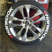 Hankook 3d Lastik Yazısı Kauçuk - Full İçerik Uygulama Aparatlı - A+ Dayanıklı Ürün - 2