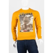 Havana Unisex Pamuklu Slim Fit Sweatshirt Small thumbnail 1