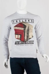 İngiltere Unisex Pamuklu Slim Fit Sweatshirt Small thumbnail 4