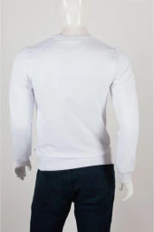 Pisa Kulesi Unisex Pamuklu Slim Fit Sweatshirt Small thumbnail 5