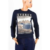 Sidney Unisex Pamuklu Slim Fit Sweatshirt Medium thumbnail 3