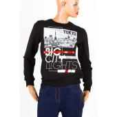 Tokyo Unisex Pamuklu Slim Fit Sweatshirt Medium thumbnail 3