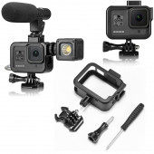 Ayex Hero 8 Alüminyum Kafes Çerçeve GoPro Hero 8 Uyumlu - 12
