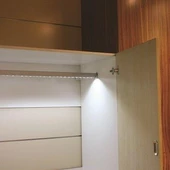 Led Işıklı Dolap İçi Askı Borusu Elektrikli - 1
