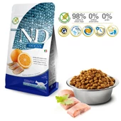 N&D Ocean Tahılsız Ringa Balıklı&Portakallı Yetişkin Kedi Maması 1,5 KG thumbnail 2