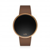 UPWATCH ROUND ROSE&BROWN - 3