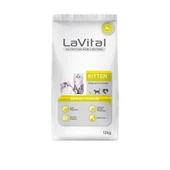 Lavital Somon Balıklı Yavru Kedi Maması 12 kg - 1