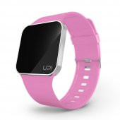 UPWATCH UPGRADE MATTE SILVER&PINK - 1