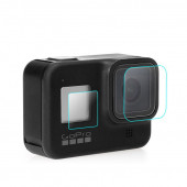 Ayex Hero 8 Temperli Cam Ekran Koruyucu GoPro Hero 8 Uyumlu - 8
