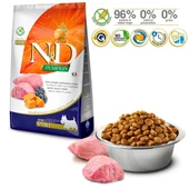 N&D Tahılsız Kuzulu&Balkabaklı Mini Irk Yetişkin Köpek Maması 2,5 KG thumbnail 2