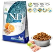 N&D Ocean Tahılsız Ringa Balıklı&Portakallı Mini Irk Yetişkin Köpek Maması 2.5 KG - 2