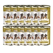 DOGLİFE HİNDİLİ KÖPEK KONSERVE 400GRx12 Adet - 1