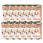DOGLİFE SOMONLU KÖPEK KONSERVE 400GR x 12 Adet - 1
