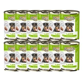 DOGLİFE KUZU ETLİ KÖPEK KONSERVE 400GR x 12 Adet - 1