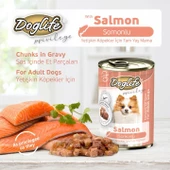 DOGLİFE SOMONLU KÖPEK KONSERVE 400GR x 12 Adet - 2