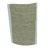 Doğal Keçi Kılı El Geçmeli Sırt ve Vücut Kesesi Bej 26x18 - 4