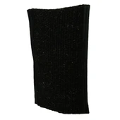 Doğal Keçi Kılı El Geçmeli Sırt ve Vücut Kesesi Siyah 26x18 - 3