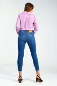 Collezione Kadın Spor Düz Superskinny Denim Pantolon Ucb 021589 thumbnail 3
