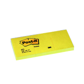 Post-it Yapışkanlı Not Kağıdı 3 Blok 100 YP 38x51 Sarı 653 - 1