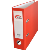 Elba Telgraf Klasör Plastik Lüx Geniş Kırmızı thumbnail 2