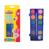 Play-Doh Sulu Boya 23 MM Küçük Boy 12 Renk PLAY-SU002 - 1