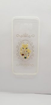Logis Samsung Galaxy S8 Plus Kedi Taşlı Tasarım Kılıf - 1