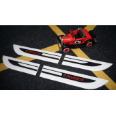 Peugeot 4007 Yan Çamurluk 3M 3D Damla Silikon Yeni Nesil Logo Amblem - 6