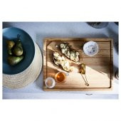 Bambu Kesme Tahtası, Bambu IKEA Ölçü 45x36 Cm Mutfak Gereçleri Kesim Tahtası - 5