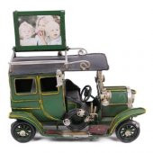 Dekoratif Metal Araba Çerçeveli Biblo Hediyelik thumbnail 2