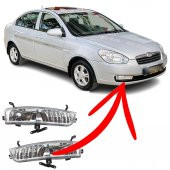 HYUNDAİ ACCENT ERA SİS FARI SAĞ+SOL SİS LAMBASI TAKIMI 20062011 - 1