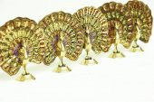 Tavuz Kuşu 4" 5li Set Dekoratif Hediyelik - 4