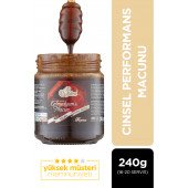 Sidra Özel Bitkisel Karışımlı Ginsengli Macun Orijinal Bandrollü (RED) 240 gr Macun (16 SERVİS) Unisex Orjinal - 1