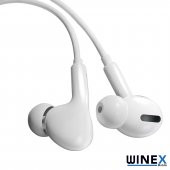 Winex Gfz HF05 Streo Kablolu Mikrofonlu Kulakiçi Pro Kulaklık Beyaz - 3